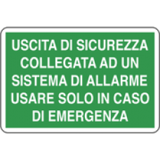 uscita con sistema allarme uscita con sistema allarme 4
